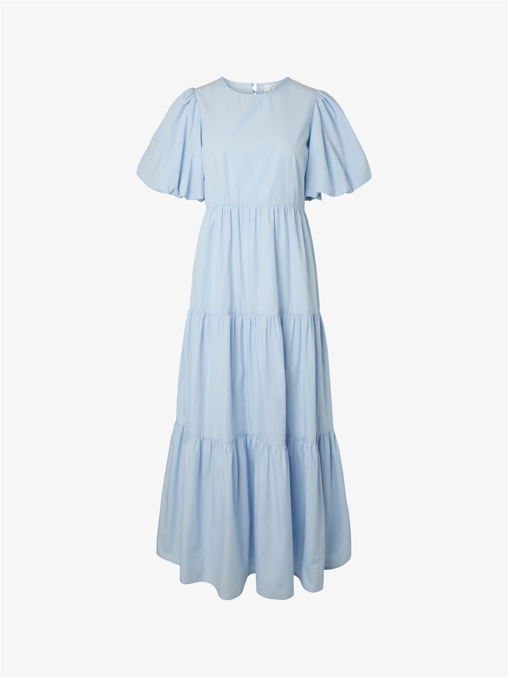 YasColea Ss Ankle Dress-skyway