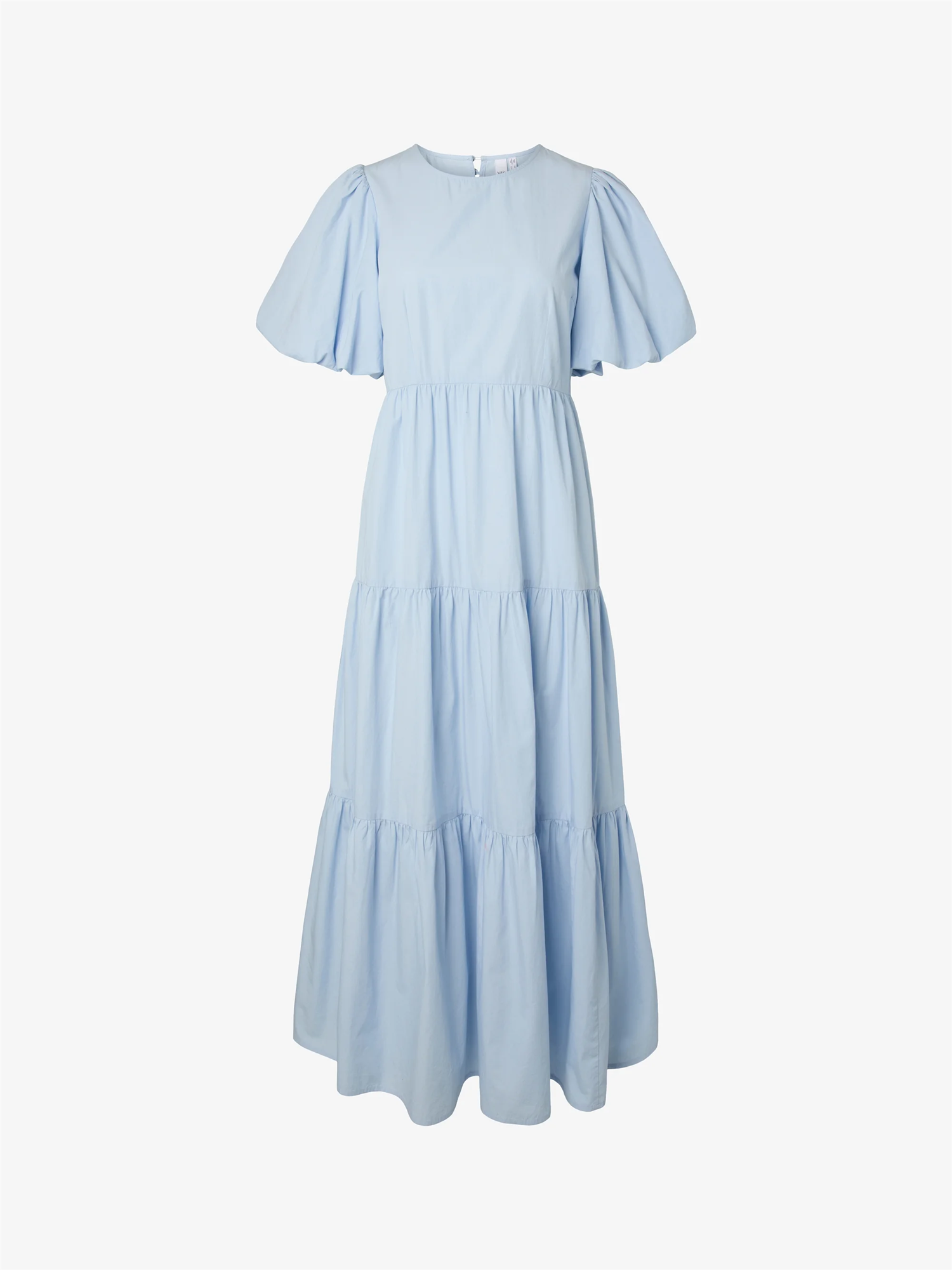 YasColea Ss Ankle Dress-skyway