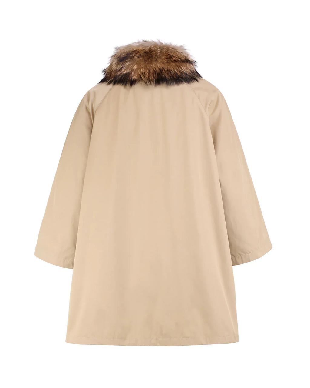 Padded A-line Parka-camel