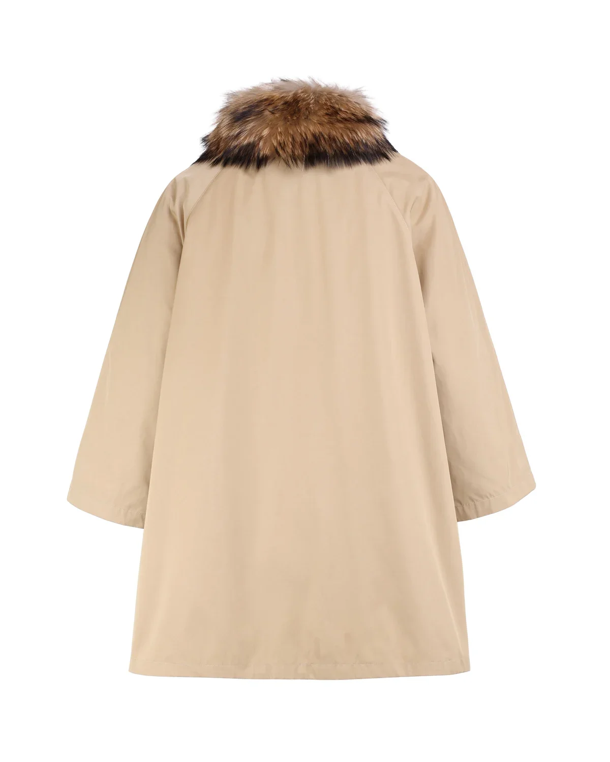 Padded A-line Parka-camel