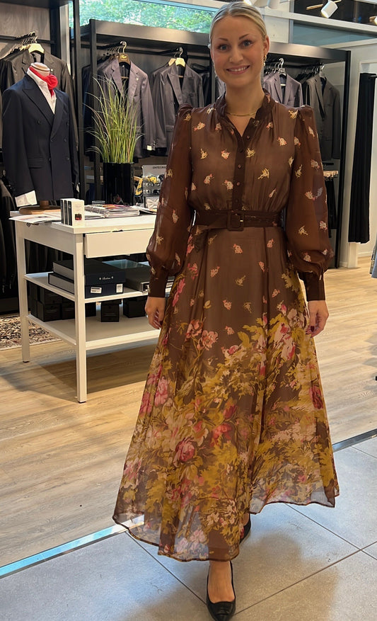 Organza Belt dress-406