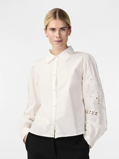 YASMonella Ls Shirt - offwhite