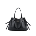 Blossom Cowhide Leather Satchel Large