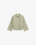 Atari shirt-sage stripe