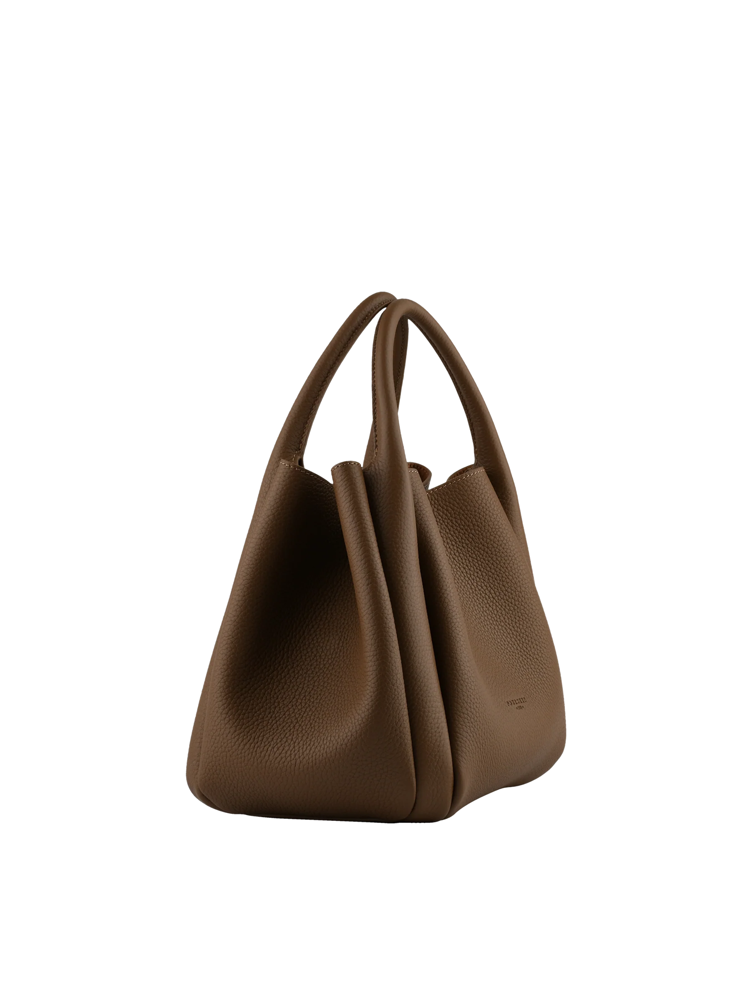Citrouille Cowhide large-taupe