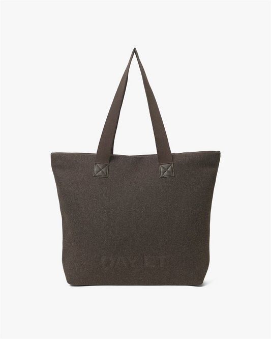 Day Woolen Bag-choco