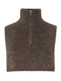 Belinda chunky high neck-brown
