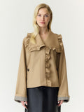 Yaselsia Ls Short trenchcoat-incense