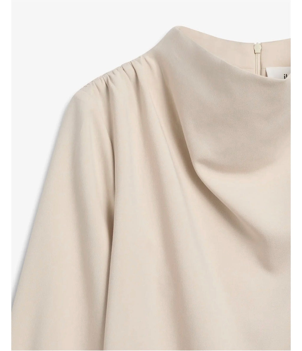 Beverly top-ivory