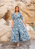 Fabienne dress-Bleu de France