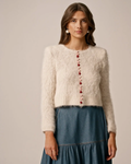 Alpaca Button-down Jacket