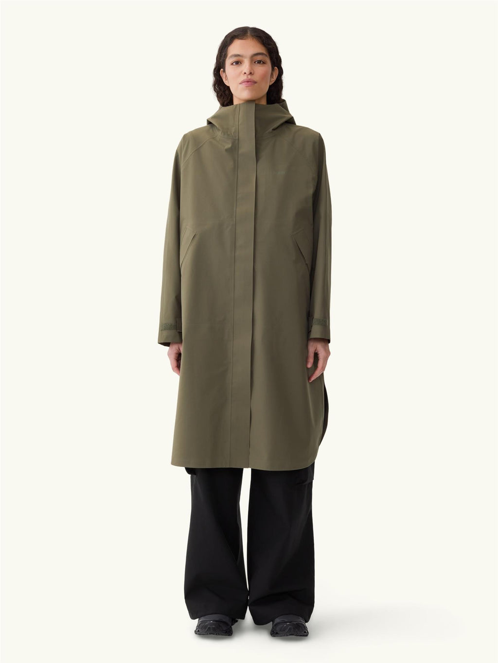 Vangen coat -grape leaf