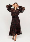 Vanja Skirt-Black romance