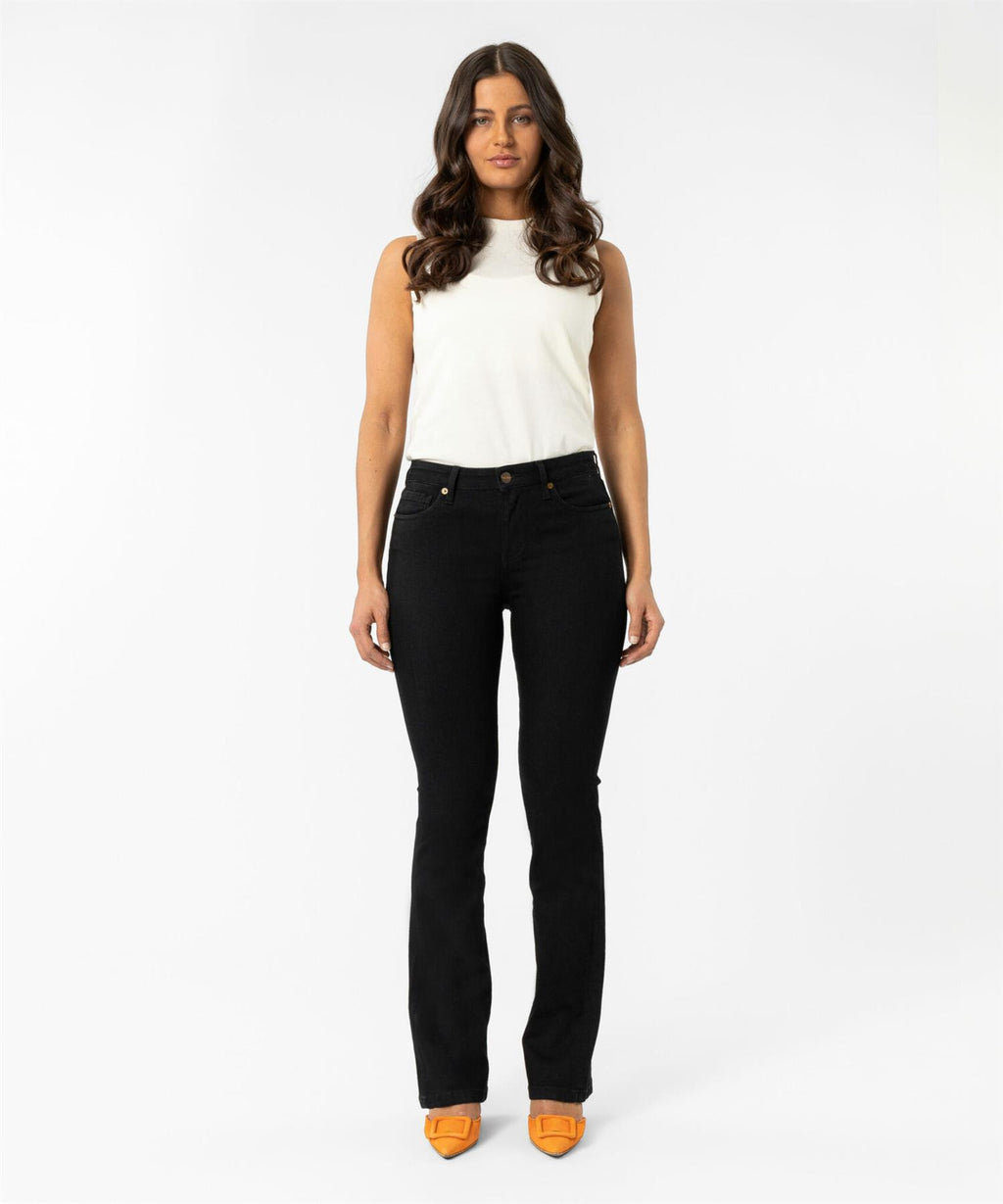 The Ruth Jean Denim Black
