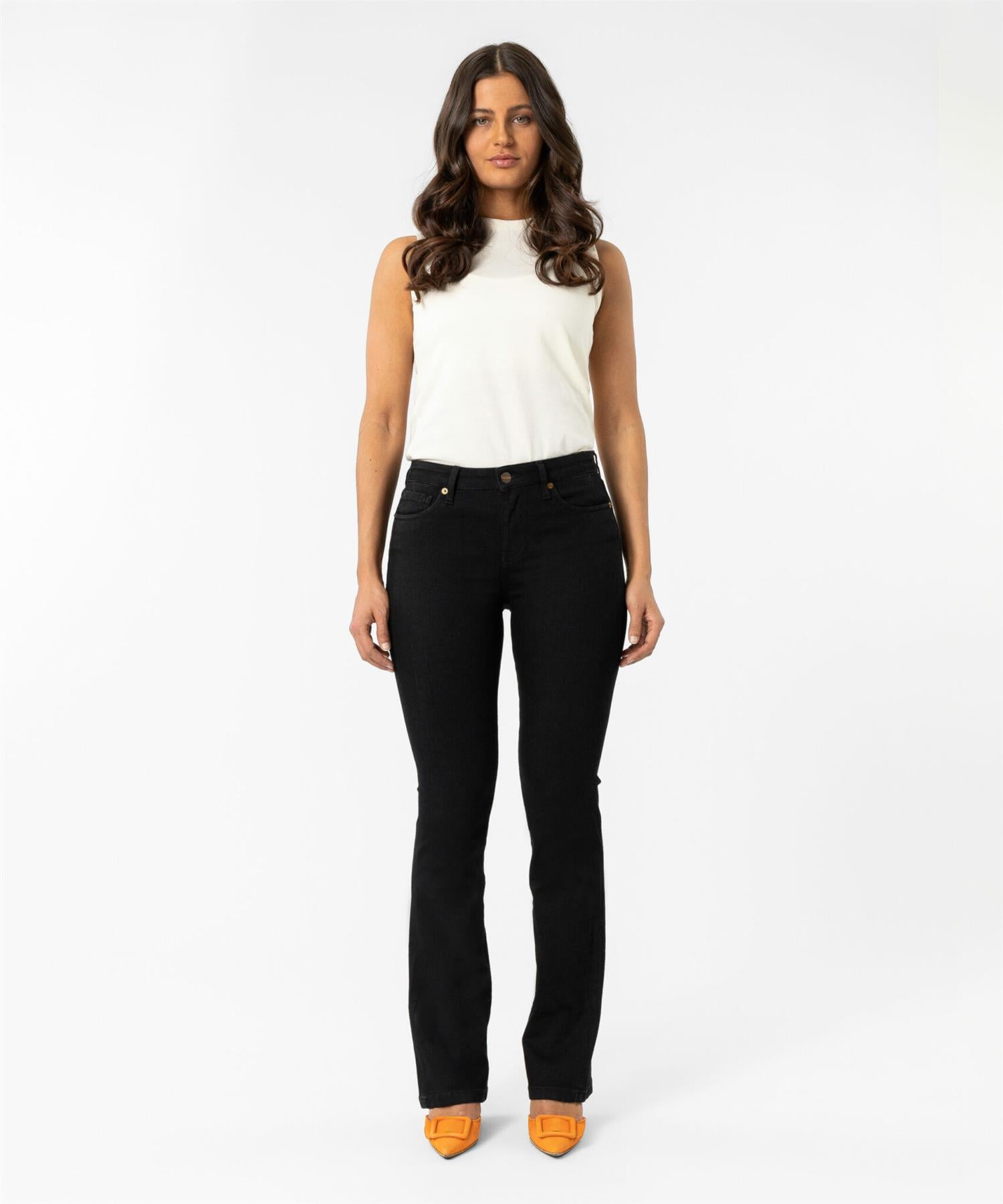 The Ruth Jean Denim Black