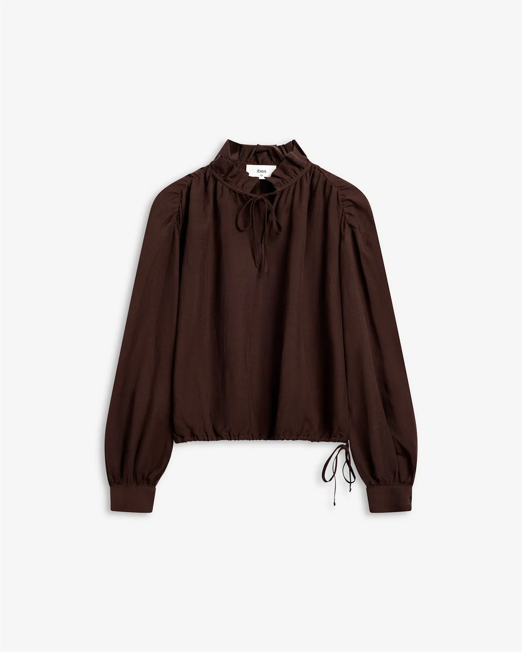 Brooke blouse-cocoa brown