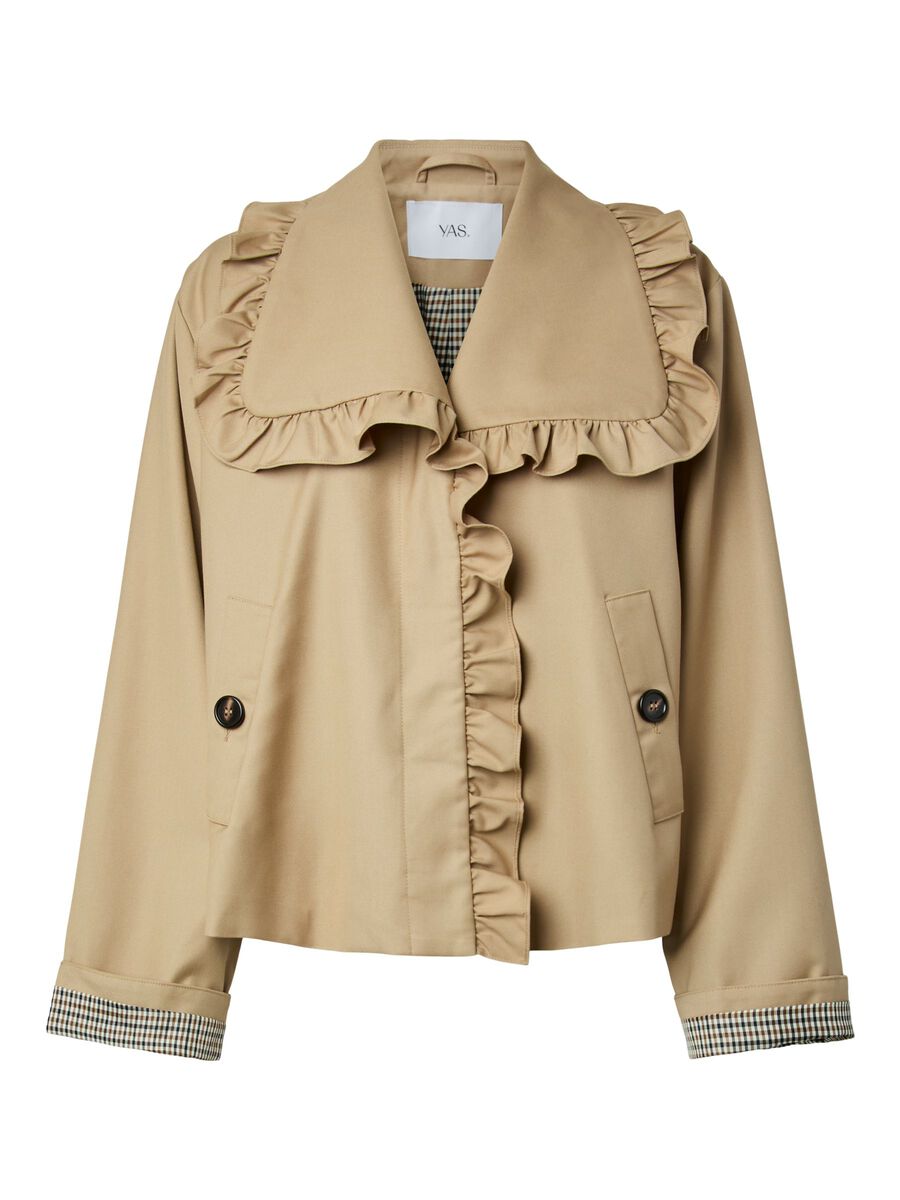 Yaselsia Ls Short trenchcoat-incense