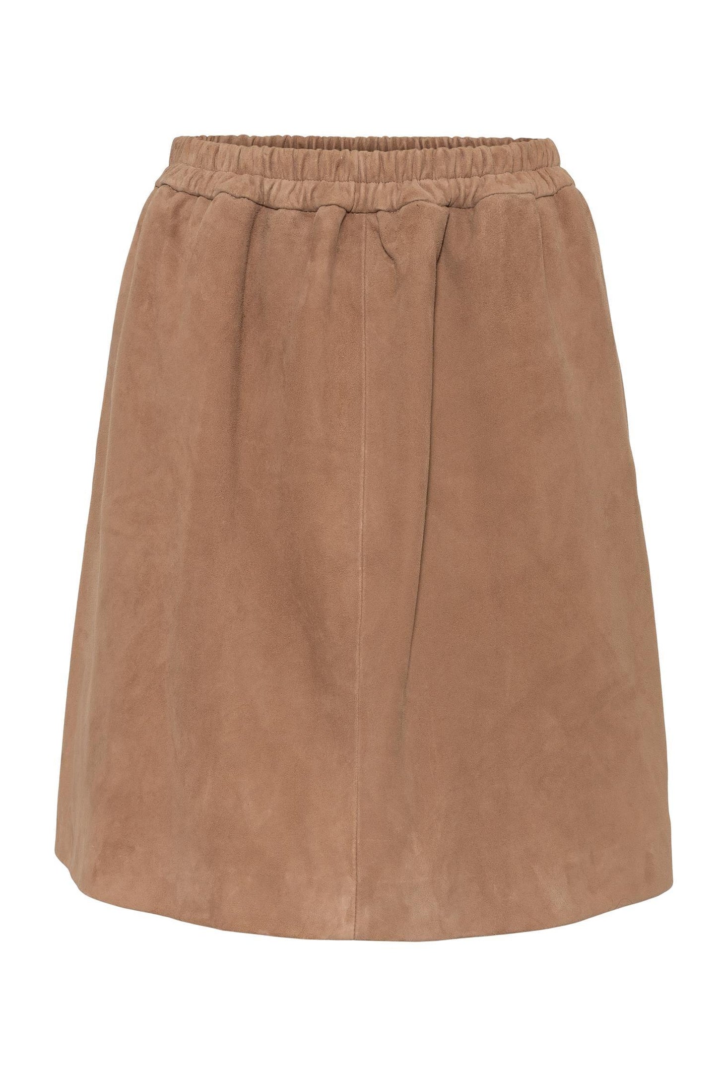 Suede Leather Skirt