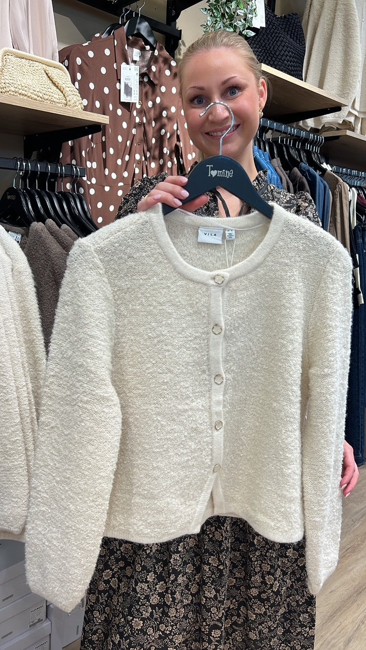 Vipigga o'neck Jacket-birch