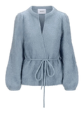 Fredrikke Chunky cardigan-denim blue