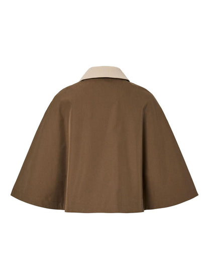 YAsMaloma Short Trench Cape -shitakel