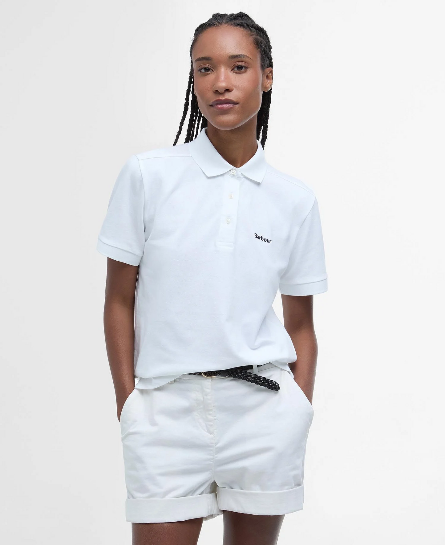 Bowford Polo Top-white