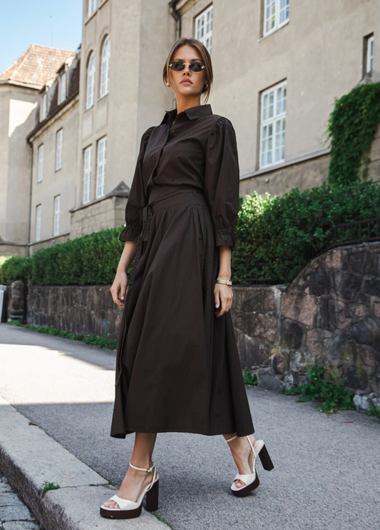 Astrid Skirt-choco