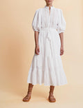 Cotton Slub Midi white-069