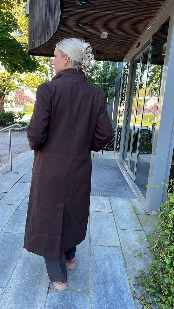 ViSolo L/S coat noos-coffee bean