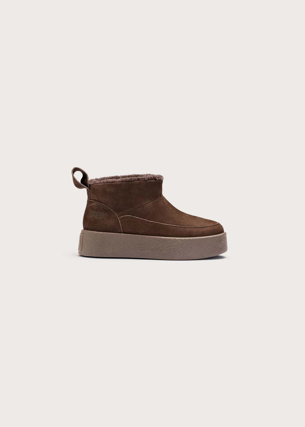 Platform Slip-in-brown