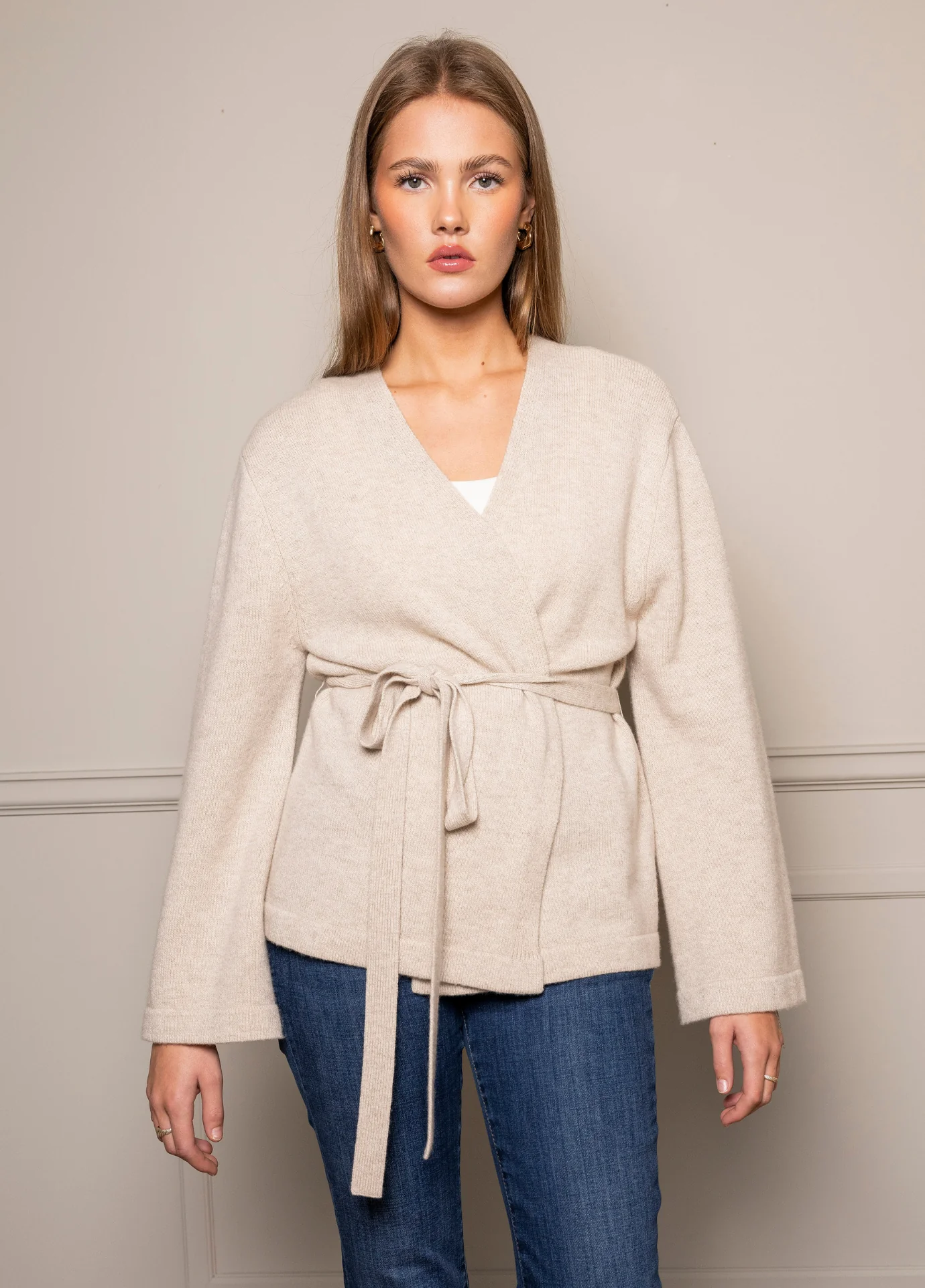 Jenna Cardigan - Oatmeal