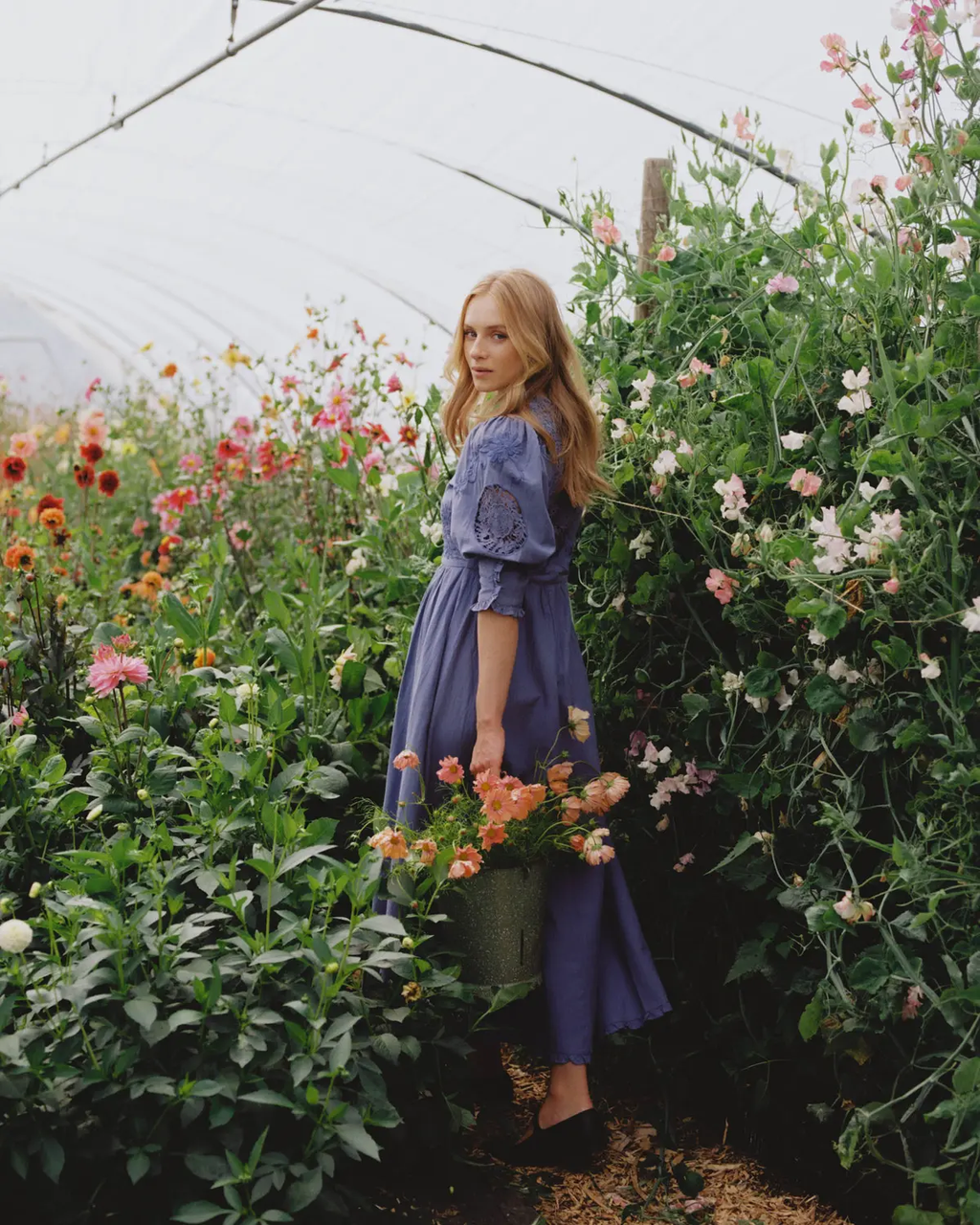 Linen Button Down dress