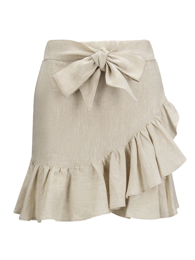 Julli linen skirt
