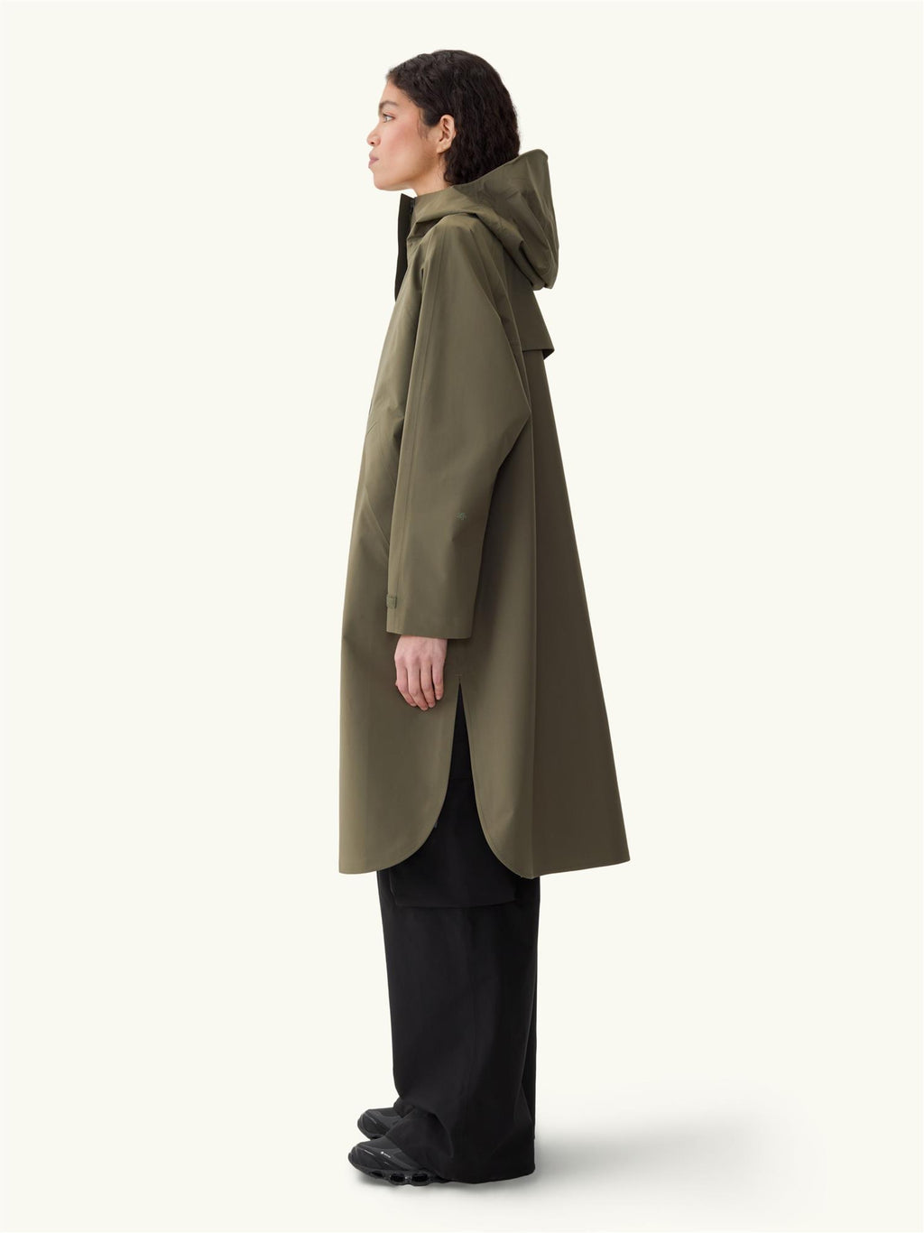 Vangen coat -grape leaf