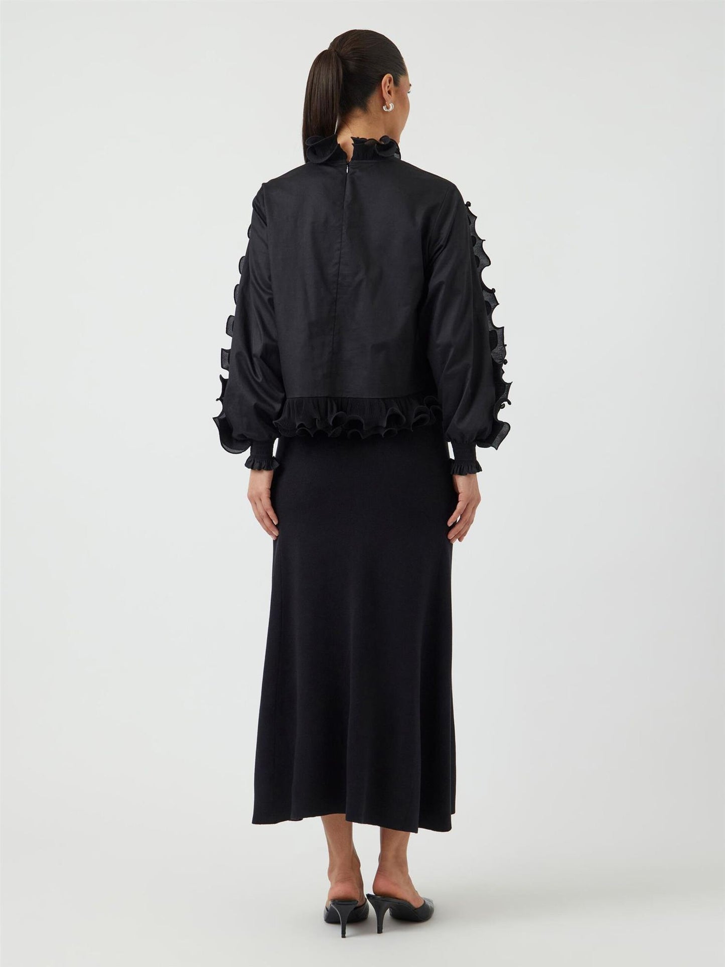 YAsMima Ls Top - black