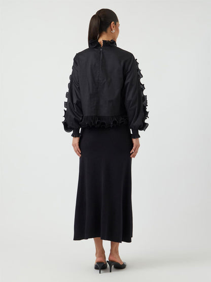 YAsMima Ls Top - black