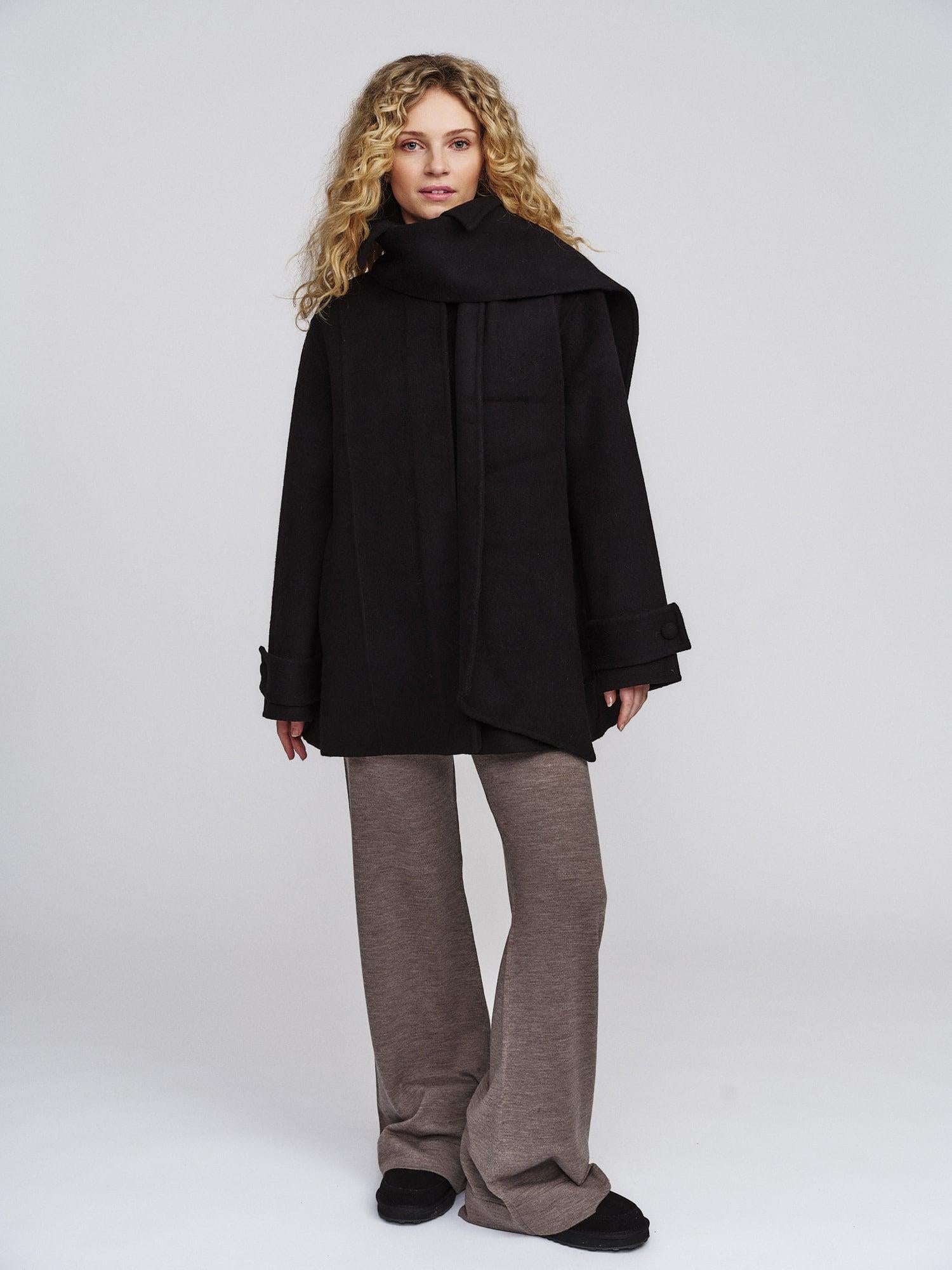 Clara coat-sort