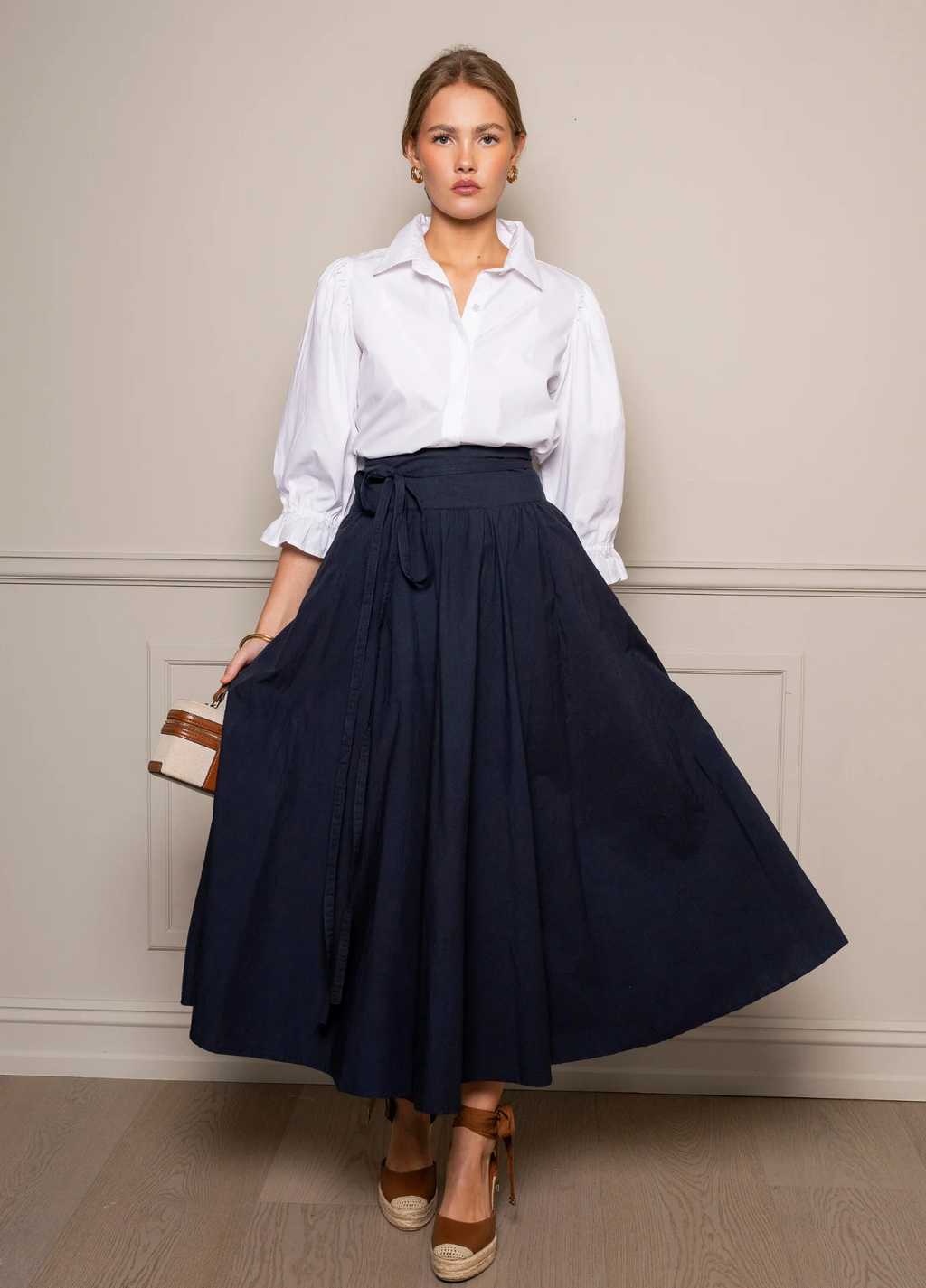 Astrid Skirt-marine
