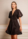 Blake Dress velvet toffee
