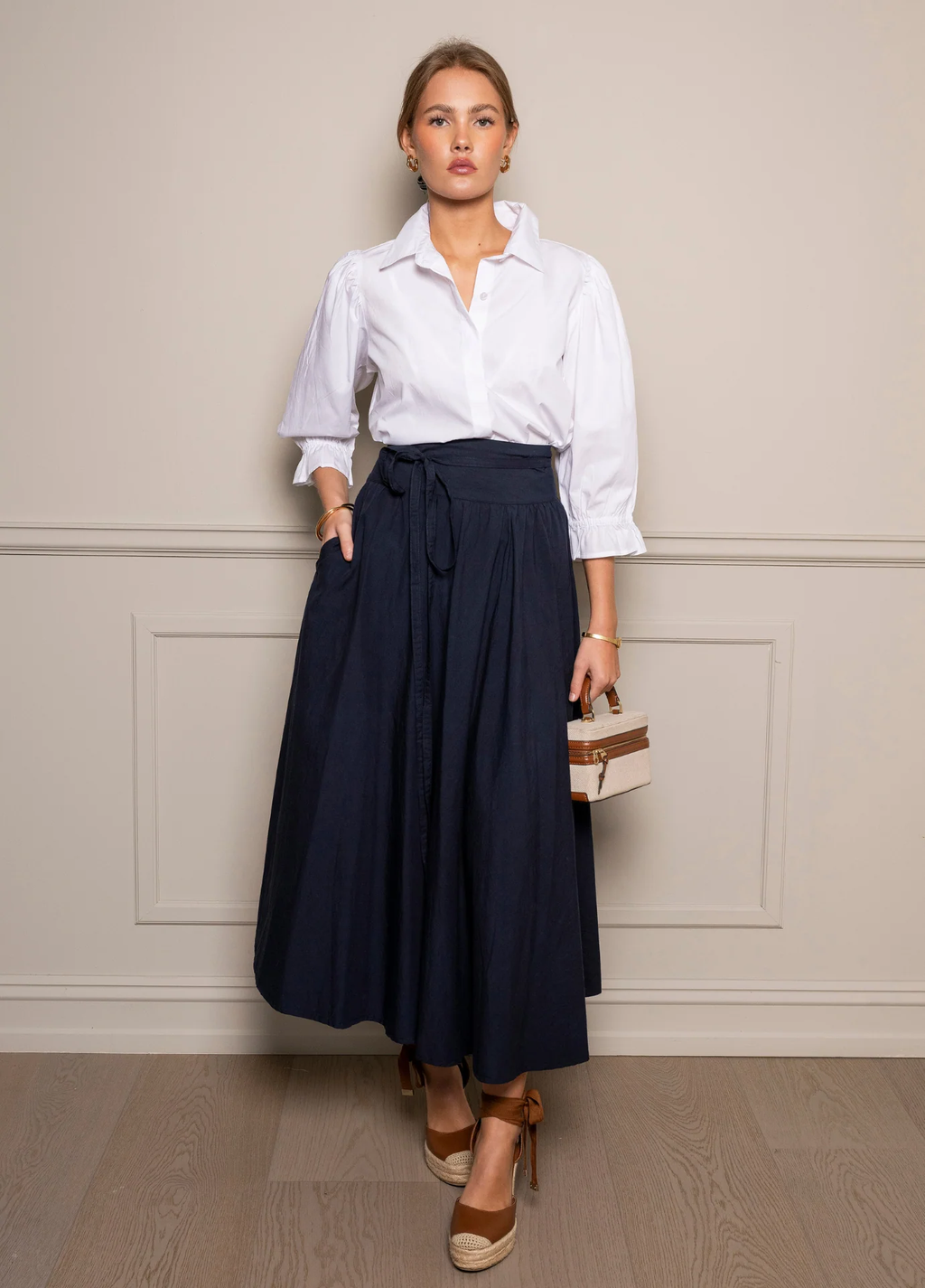 Astrid Skirt-marine