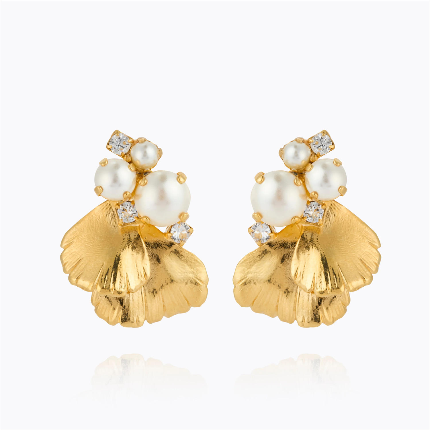 Lumi Pearl Earring gold