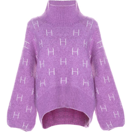 Fam sweater short - radiant orchid