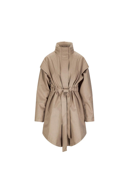 Monsun Coat-taupe