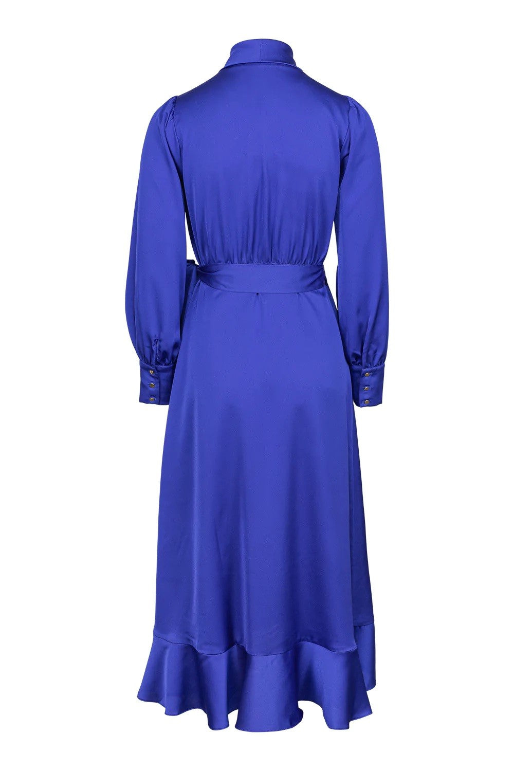 Iza midi dress -royal blue