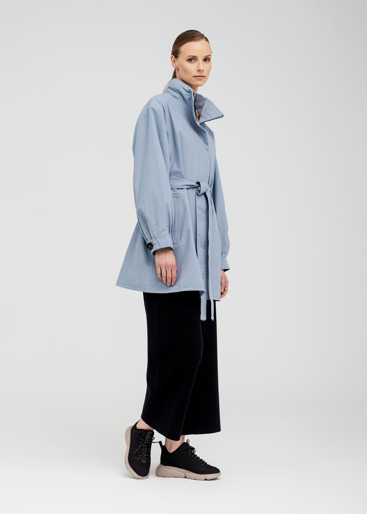 Rossby Coat-steel blue